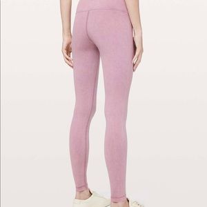 Lululemon Wunder Under High Rise Tight Snow Washed 28” Antoinette